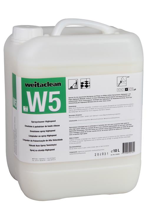 Weitaclean W5 Spraycleaner Bodenreiniger für Böden – Flüssigkeit, Kanister – 10 l
