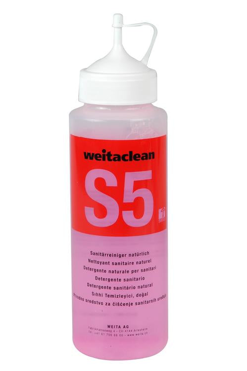 Weitaclean S5 Bad-/Kalkreiniger für Sanitär – Serviceflasche – 500 ml