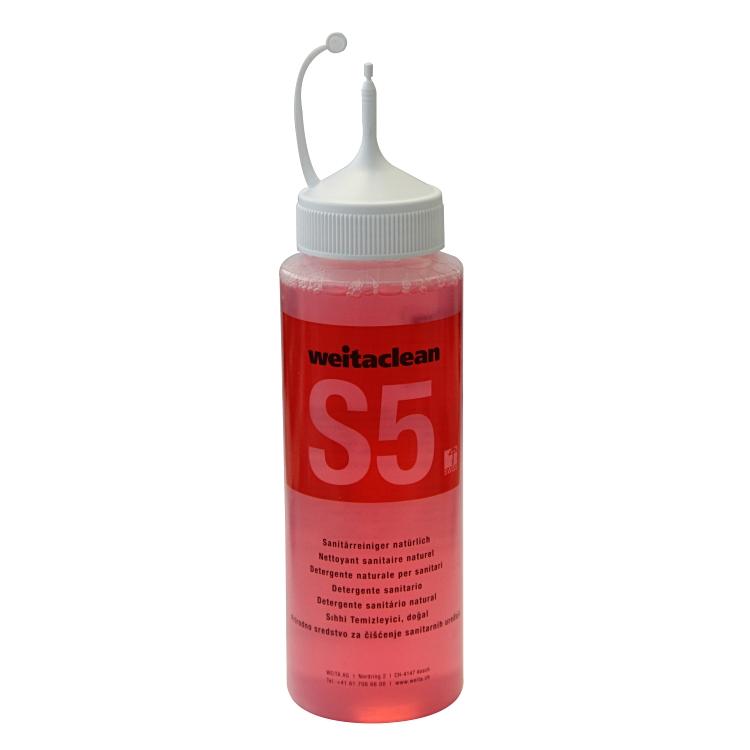 Weitaclean S5 Bad-/Kalkreiniger für Sanitär – Serviceflasche – 500 ml