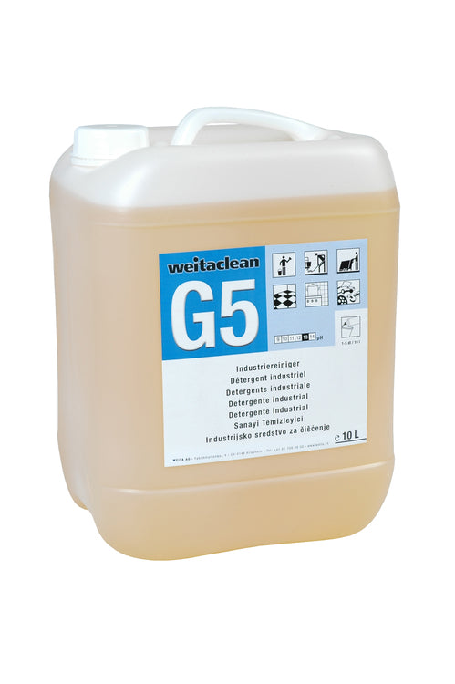Weitaclean G5 Allzweckreiniger – für stark verschmutzte Böden und Oberflächen – Kanister – 10 l