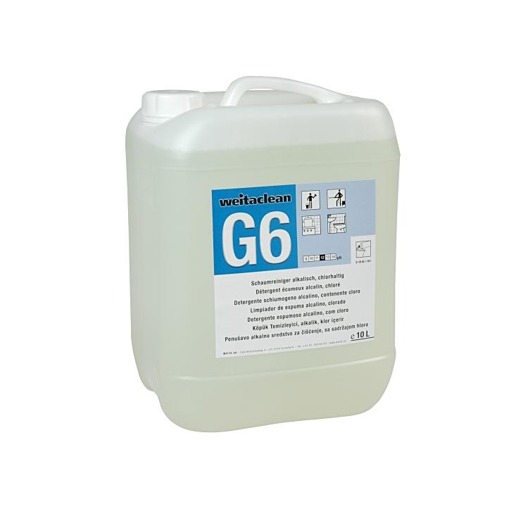 Weitaclean G6 Allzweckreiniger – für Lebensmittelindustrie – Schaum, Konzentrat, alkalisch, Kanister
