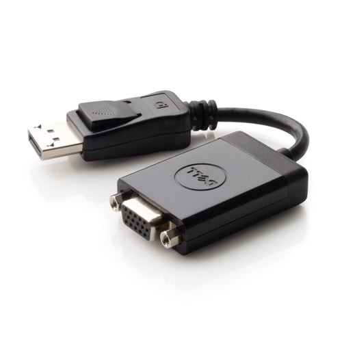 DELL 492-11715 Adapter DisplayPort zu VGA – 1920 × 1200, DisplayPort 1.1a – Schwarz
