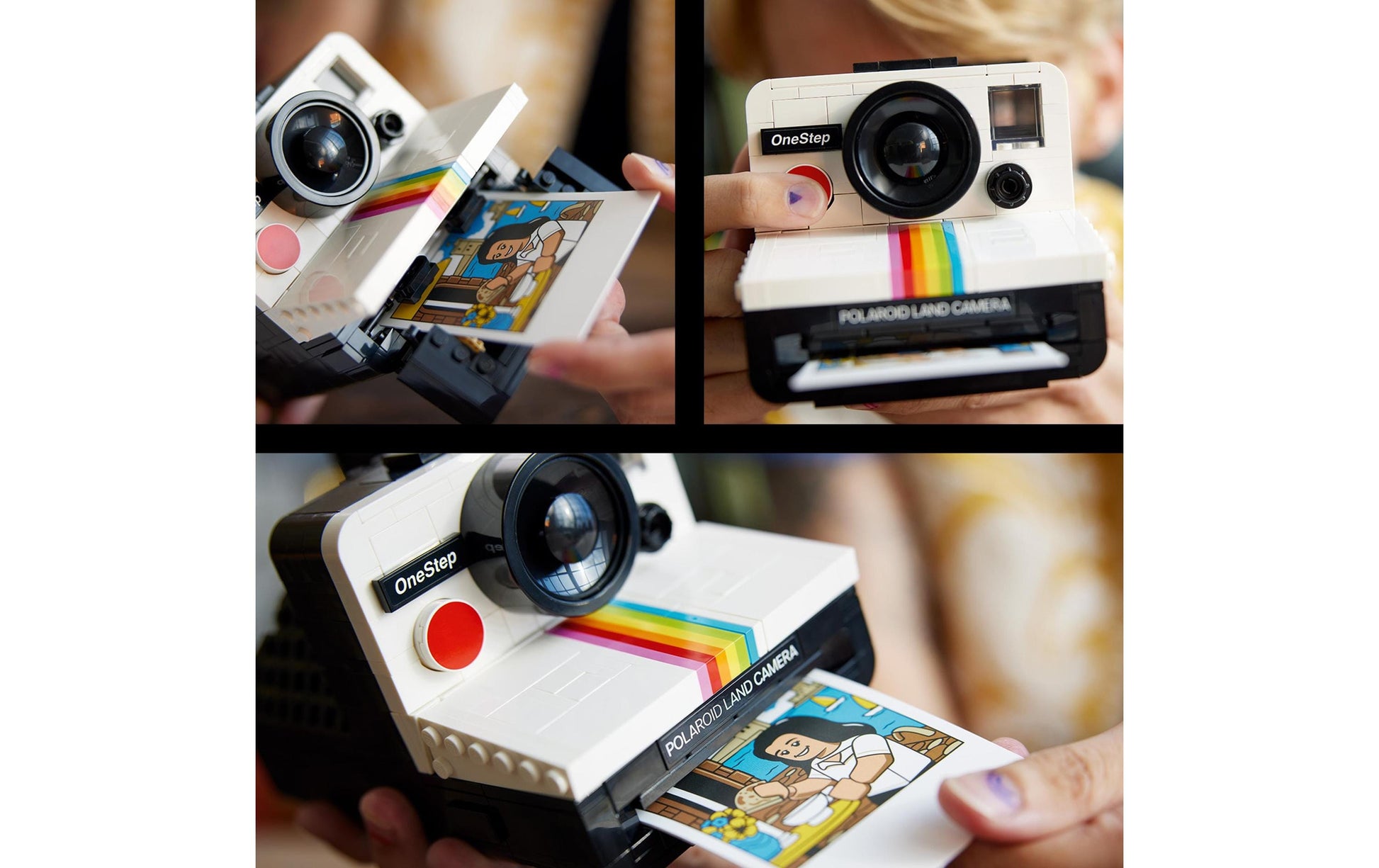 LEGO 3D Puzzle Ideas Polaroid Sofortbildkamera – 516-teilig – 9 × 9 × 15 cm – ab 18 J.