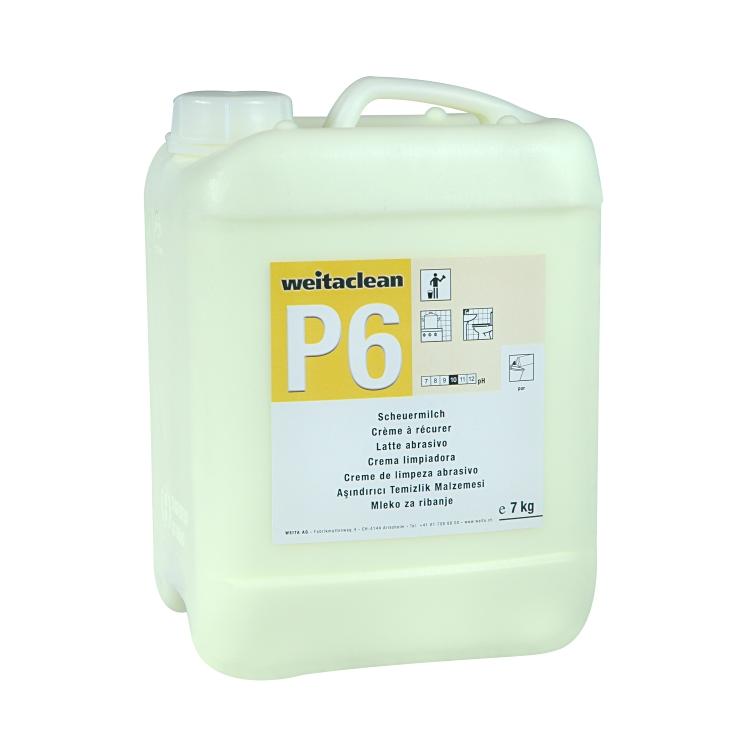 Weitaclean P6 Scheuermilch Edelstahlpflege/-reiniger – Kanister – 7 kg