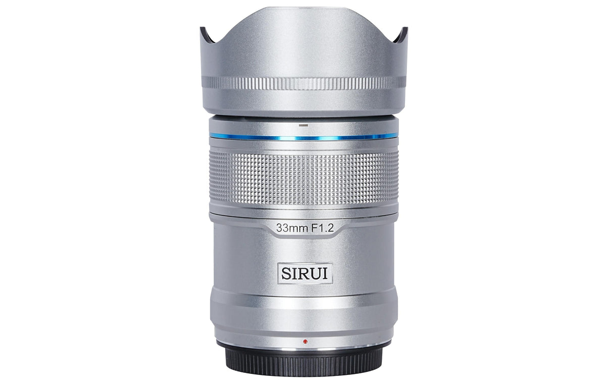Sirui Sniper 33 mm f/1.2 Objektiv – für Sony E-Mount (APS-C) – Silber