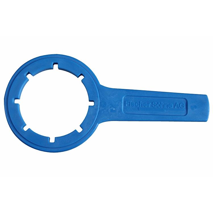 Weitaclean Kanisterschlüssel – Kunststoff, blau, für 25 l Kanister, 1 Stk.