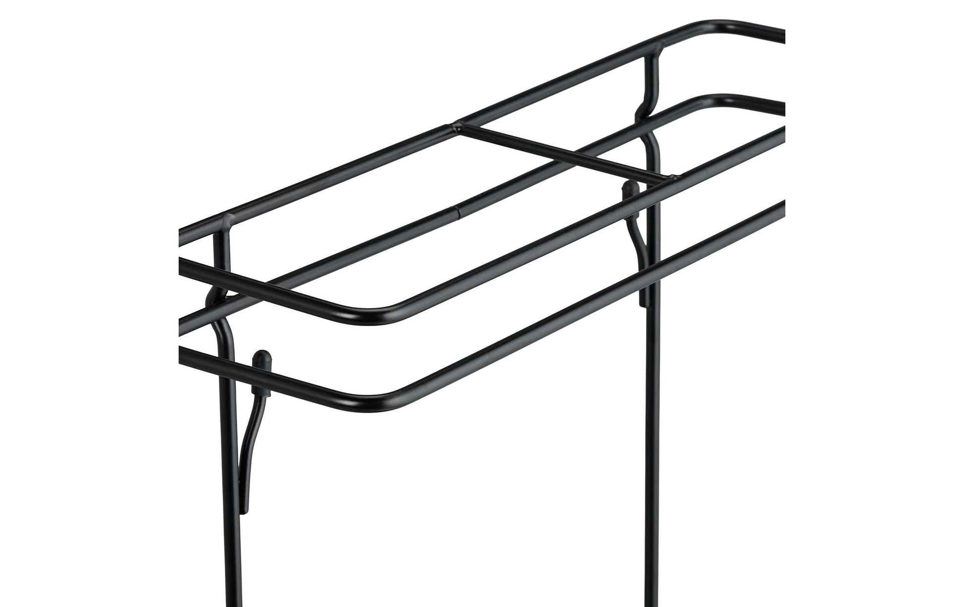 Relaxdays Schirmständer – Stahl, Schwarz, 30,5 × 15 × 54 cm