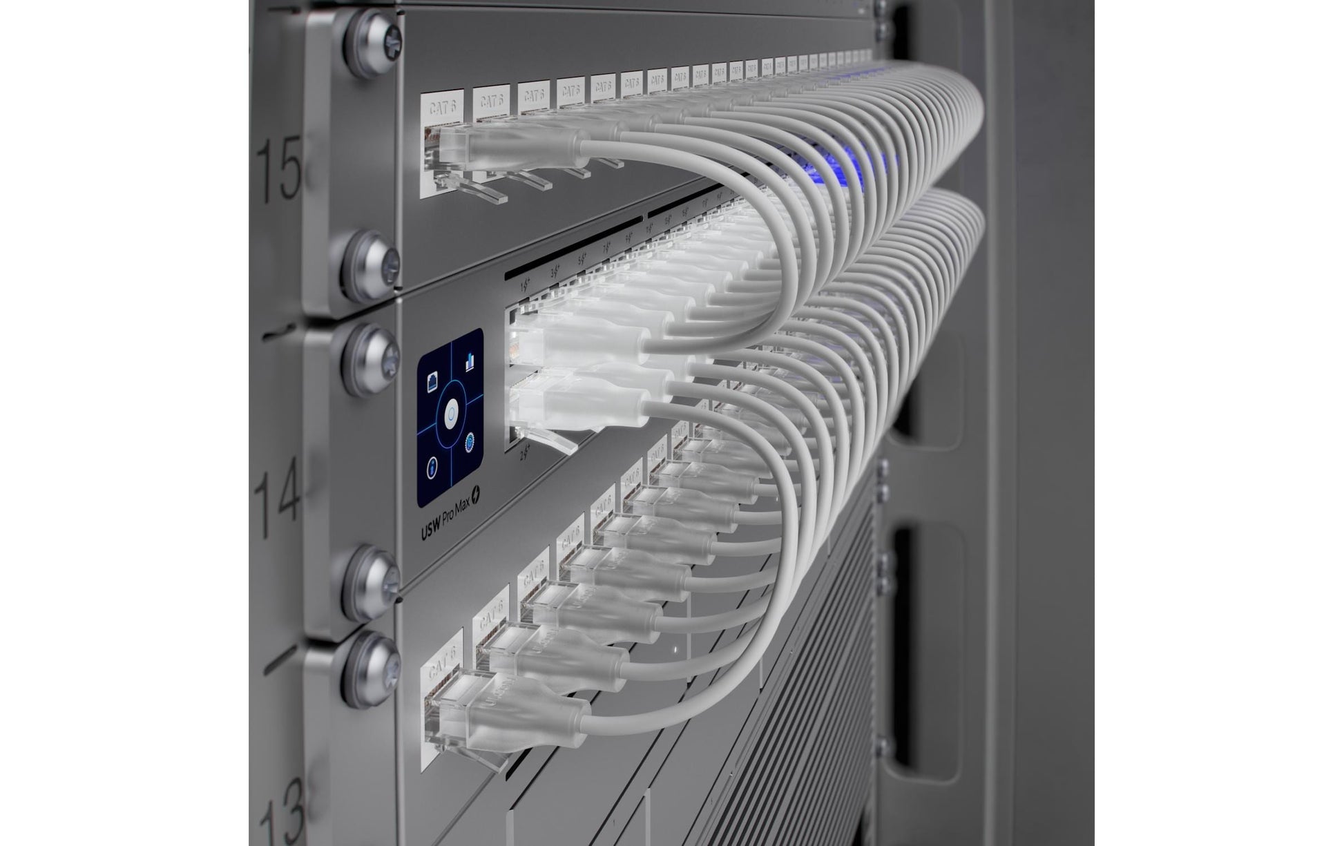 Ubiquiti UniFi Pro Max 48 – Managed Switch – 32×GbE, 16×2.5G, 4×SFP+, L3, PoE+/PoE++ 720 W, 1U, 19" Rack