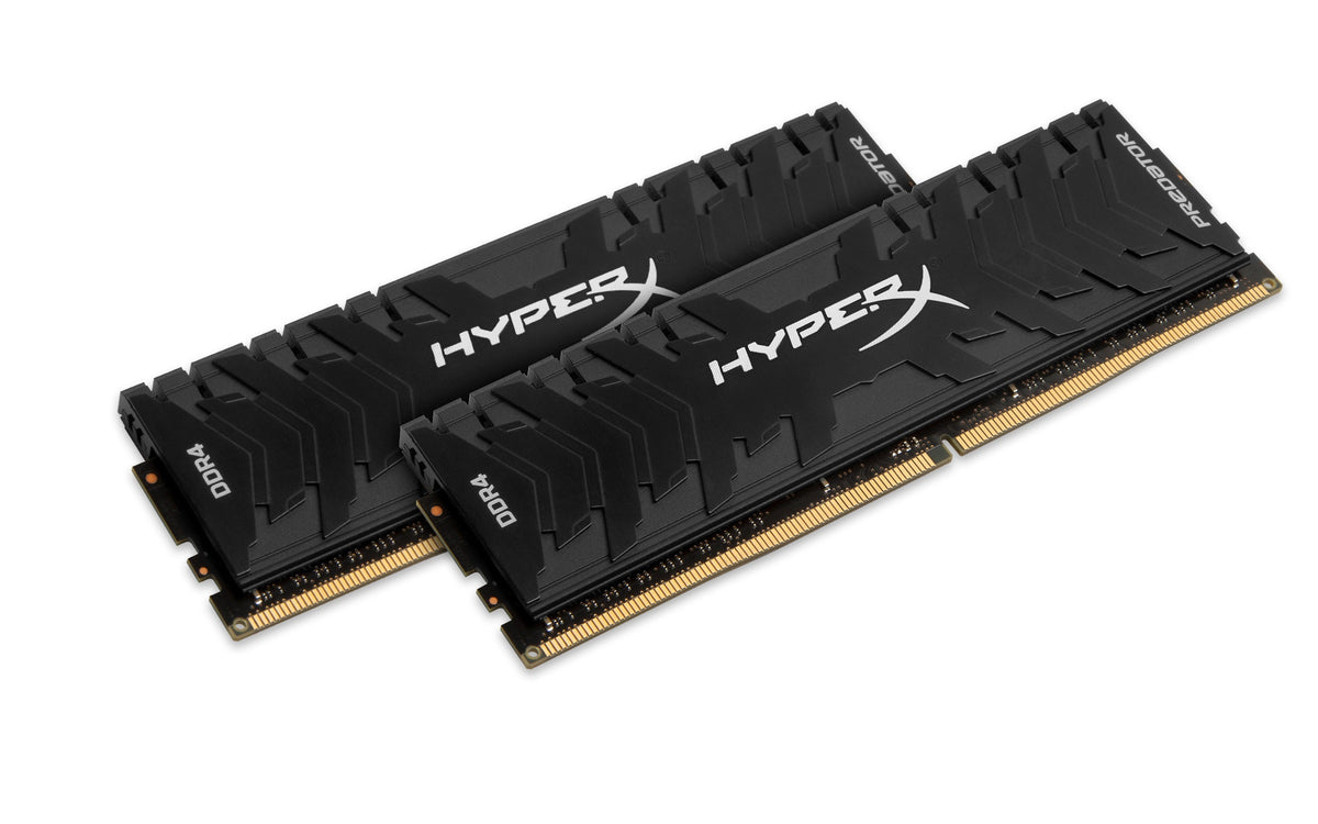 Kingston Technology HyperX Predator – Arbeitsspeicher – 16 GB (2×8 GB), DDR4 3600 MHz, CL17, 1,35 V, 288-Pin DIMM, Schwarz