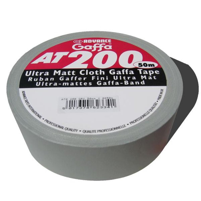 Advance Gewebeband AT 200 – 50 mm × 50 m, silber