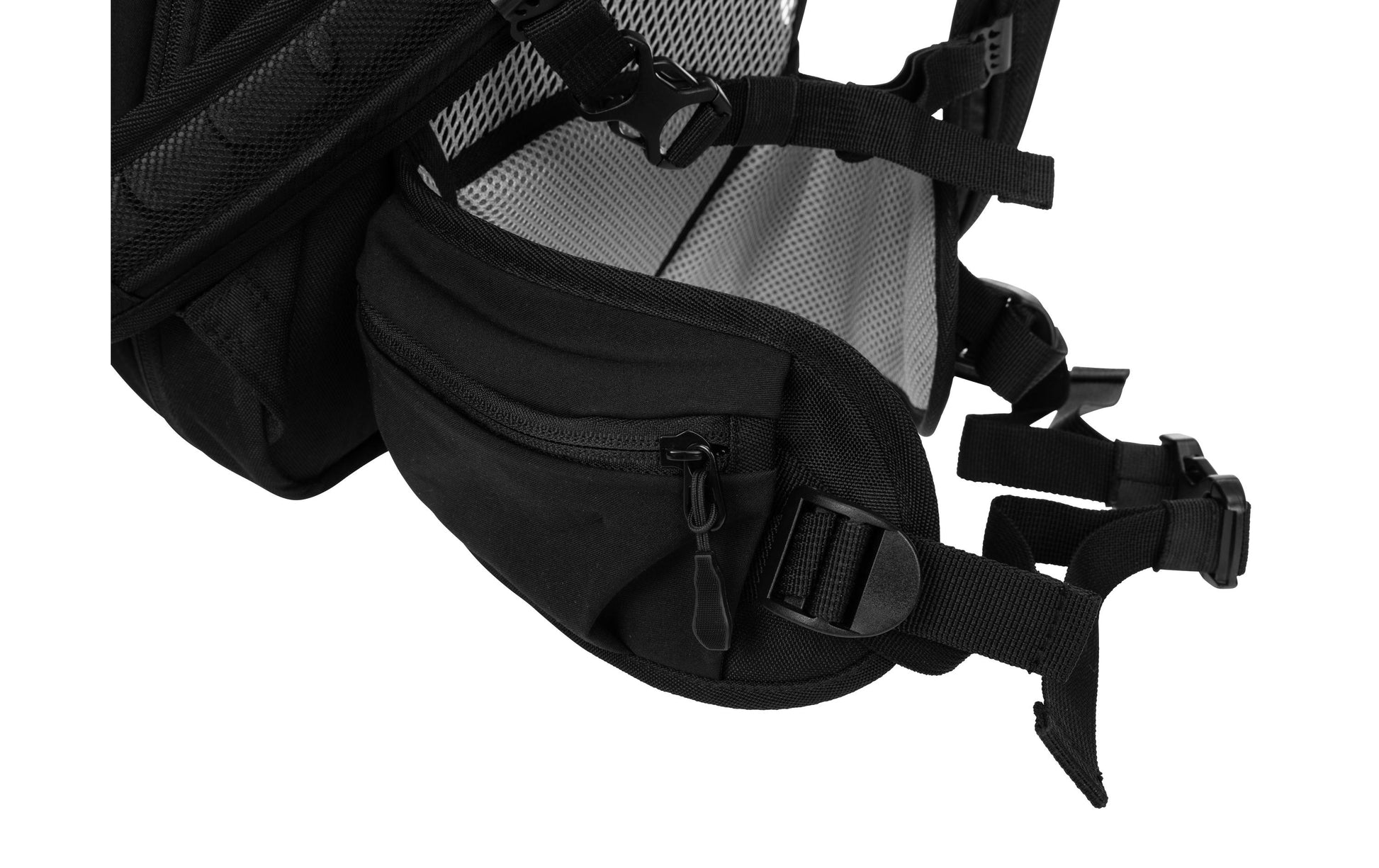 KOOR Wanderrucksack – 28 l, Polyester, Schwarz