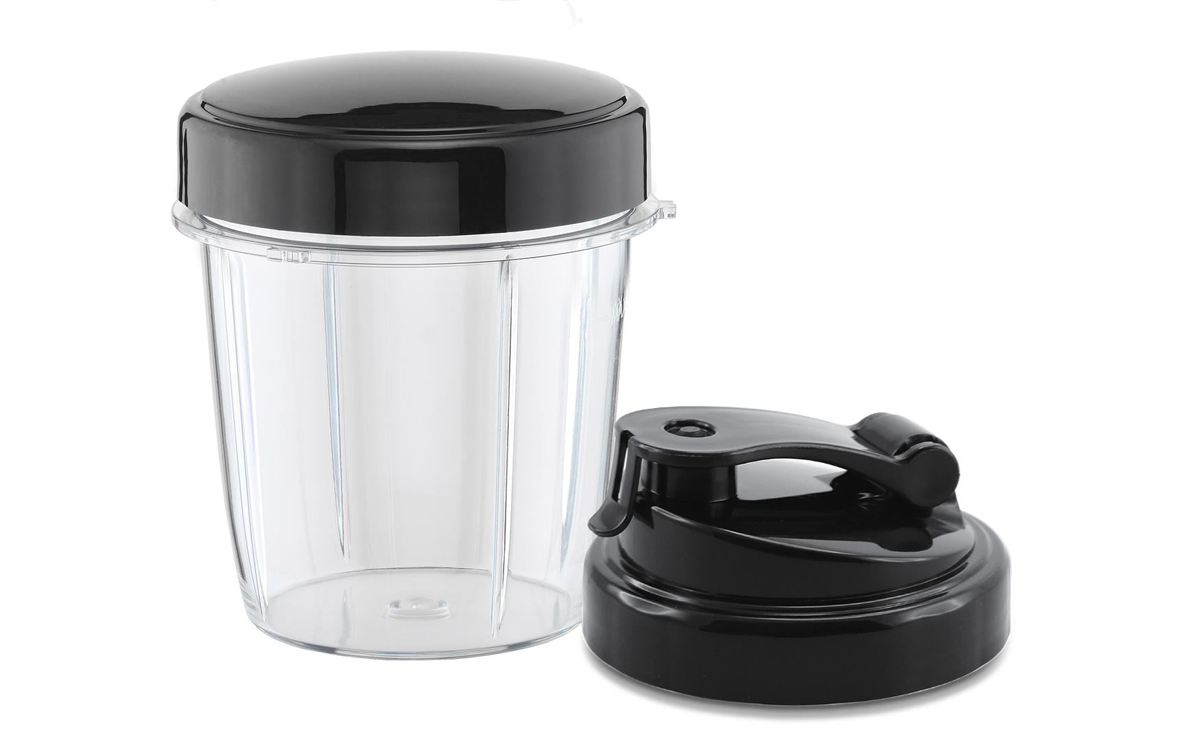Trisa Mixer-Becher – 400 ml, für Küchenmaschinen, Kunststoff, Schwarz/Transparent