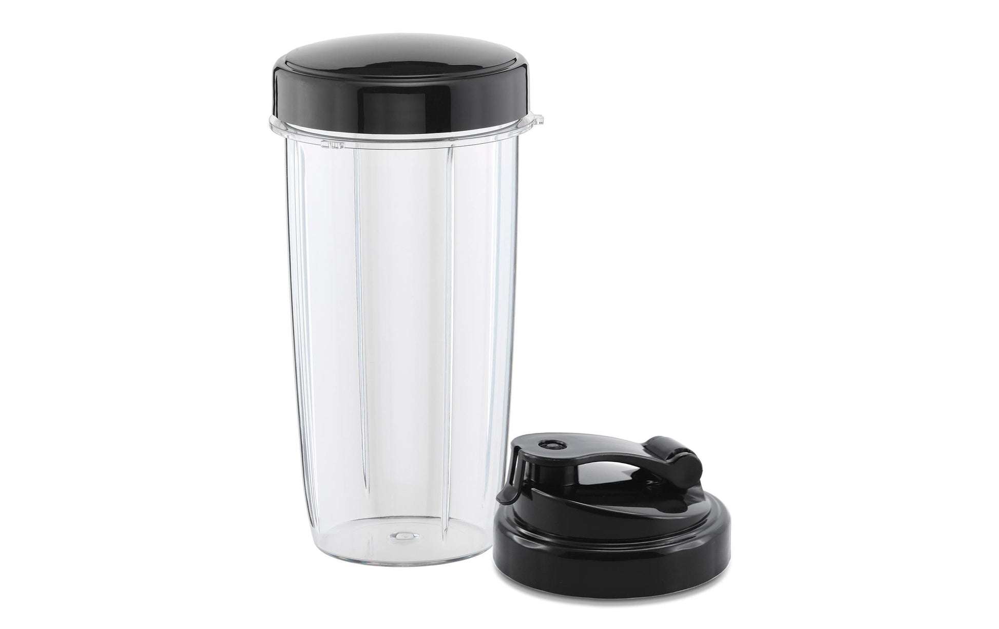 Trisa Trinkbecher zu 6928 – 1 l – für Nutri Blender Energy Boost, Tritan, Schwarz/Transparent