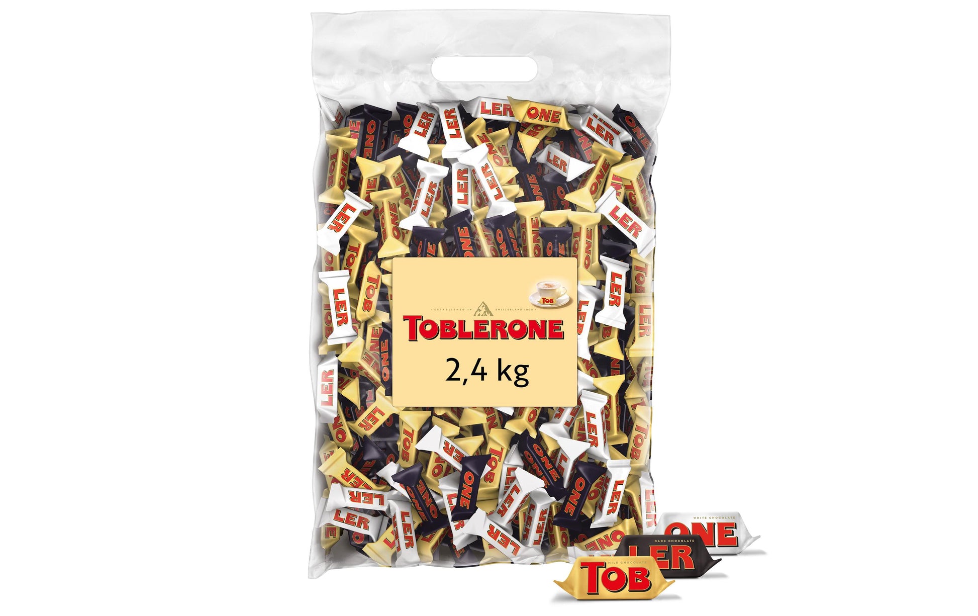 Toblerone New Tiny Mix Gastro – Schokolade – 2,4 kg