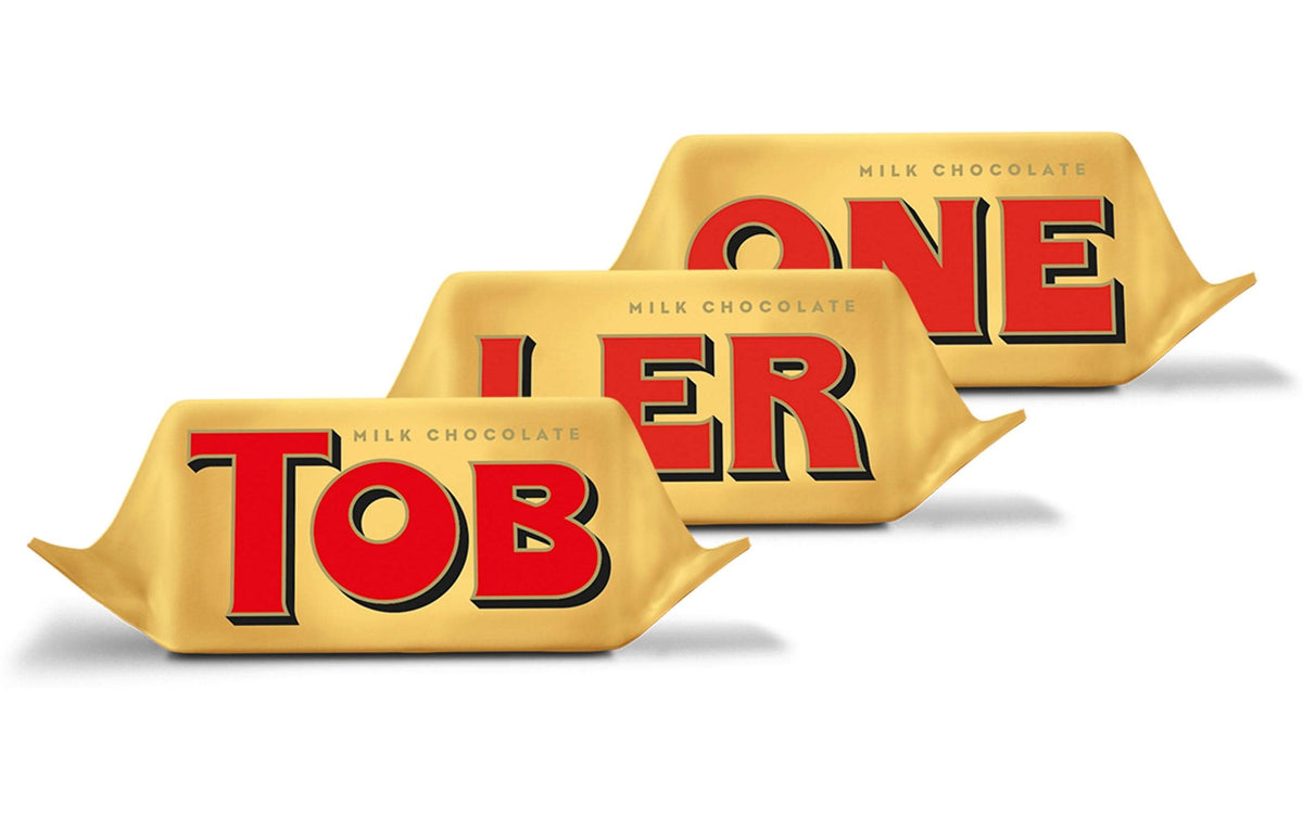 Toblerone Tiny Schokolade – Milch, Honig & Mandel-Nougat – 2,4 kg