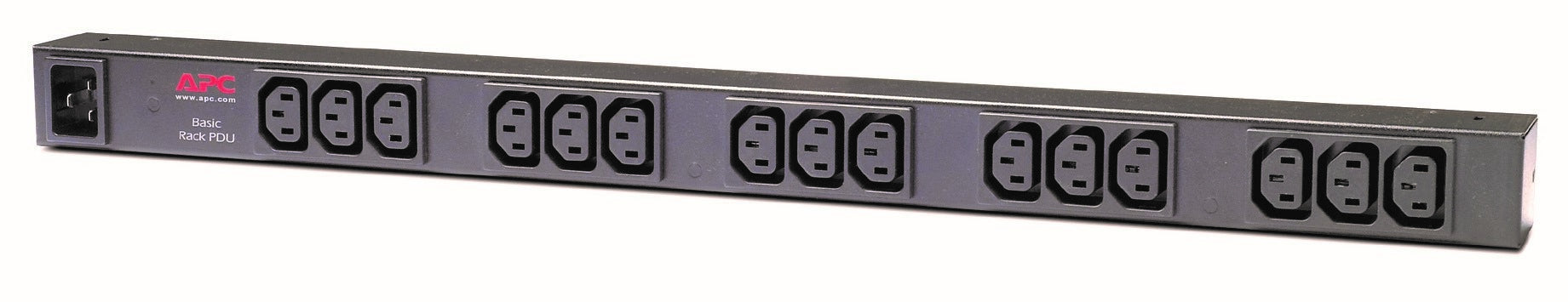 APC Rack-PDU – 0U, senkrecht, 15× IEC C13, IEC C20, 230 V/16 A, 2,5 m, schwarz