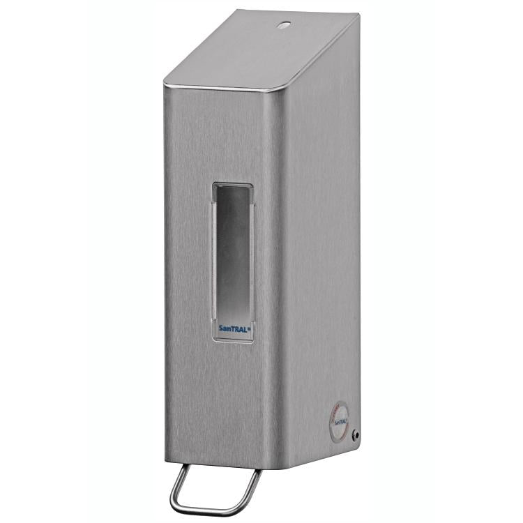 Ophardt SanTRAL NSU 5 E/F AFP Seifenspender manuell – Wandmontage – 600 ml, Edelstahl