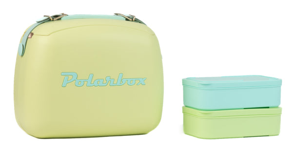 Polarbox Kühltasche – passiv, 24 h Autonomie – 6 l – Limettengrün – Polypropylen (PP) – 303×242×180 mm