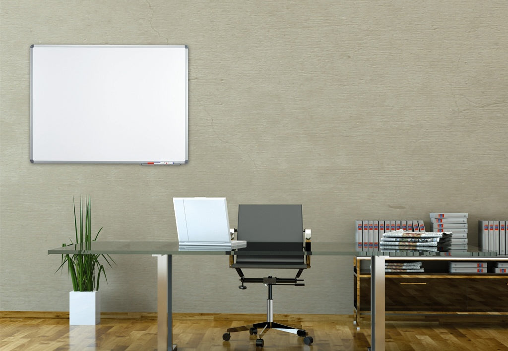MAULstandard Whiteboard – Emaille, magnetisch – 60 × 45 cm