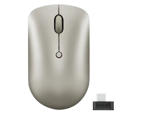 Lenovo 540 Office – Maus – Kabellos (2,4 GHz), Beidhändig, Sand