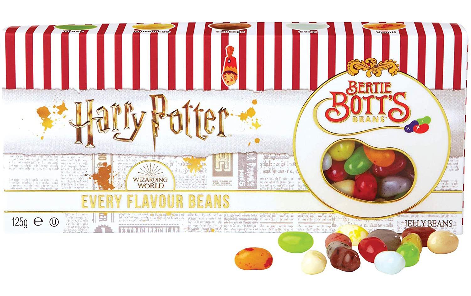 Jelly Belly Bertie Bott's Bohnen Lutschbonbons, glutenfrei – 125 g