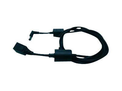Zebra 12 V Stromkabel – abgewinkelt–gerade, 1,8 m, 12 V/4,16 A, schwarz, für PWR-BGA12V50W0WW