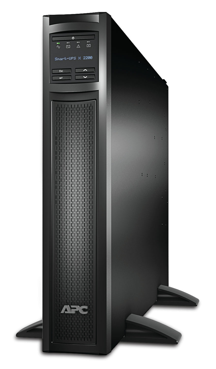 APC Smart-UPS X SMX2200R2HVNC – USV Line-Interaktiv, 2,2 kVA/1980 W, Rack 2U, VRLA, NMC, LCD
