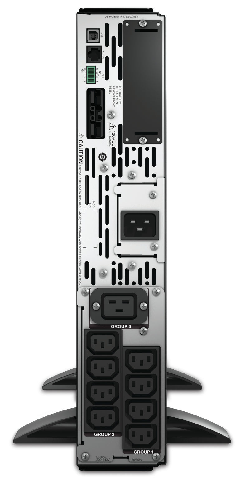 APC Smart-UPS X SMX2200R2HVNC – USV Line-Interaktiv, 2,2 kVA/1980 W, Rack 2U, VRLA, NMC, LCD