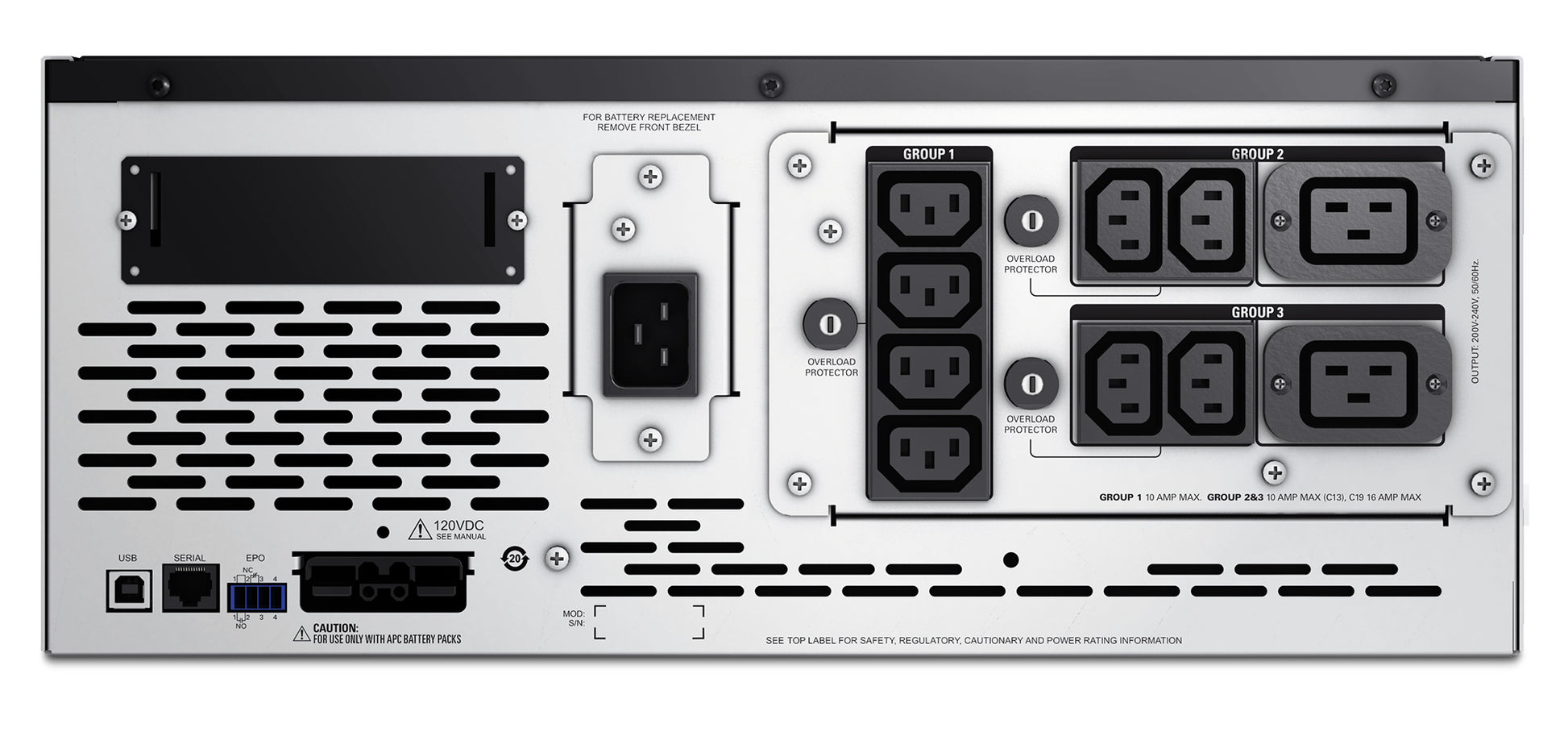 APC Smart-UPS X SMX2200HVNC USV 2,2 kVA/1980 W Line-Interaktiv – Rack/Tower 2U – C13×8, C19×2 – IEC C20