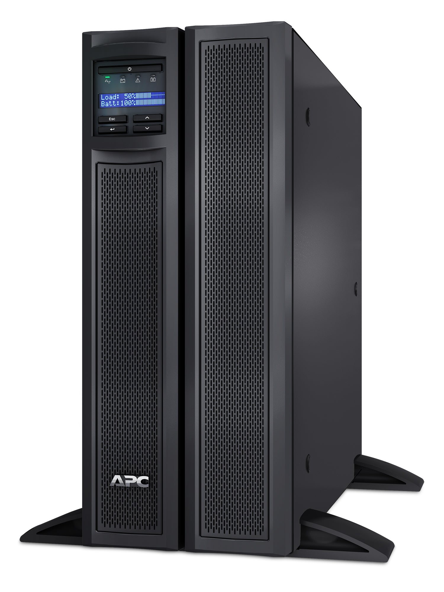 APC SMX3000HVNC USV 3 kVA/2700 W Line-Interaktiv – Rack/Tower 4U – C13×8, C19×2, Eingang IEC C20 – Schwarz