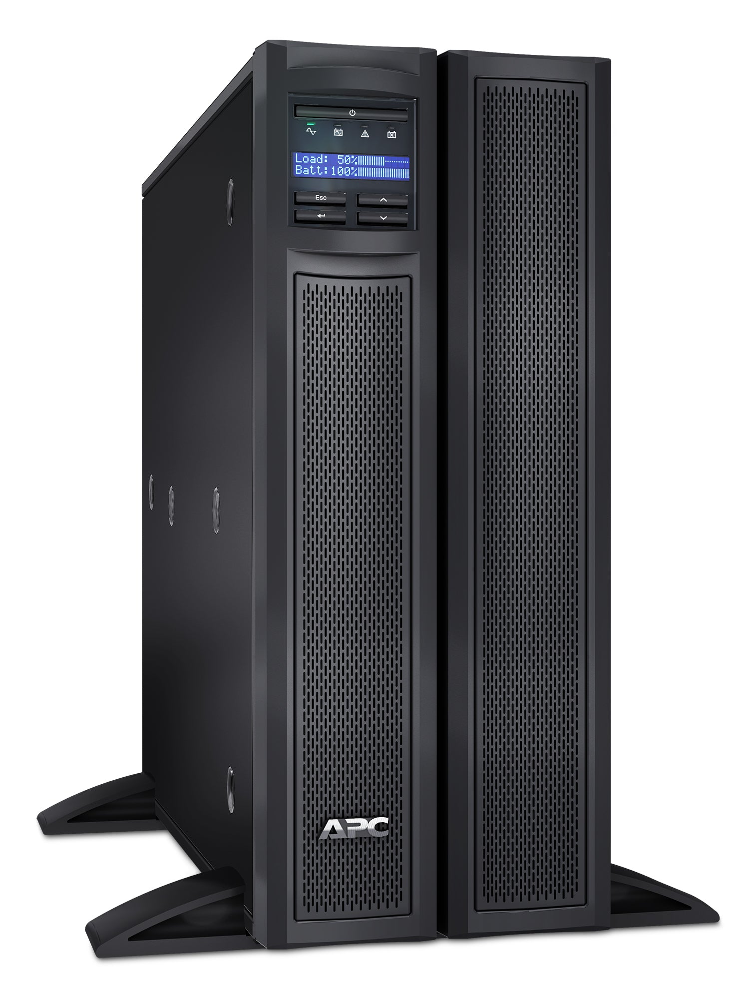 APC SMX3000HVNC USV 3 kVA/2700 W Line-Interaktiv – Rack/Tower 4U – C13×8, C19×2, Eingang IEC C20 – Schwarz