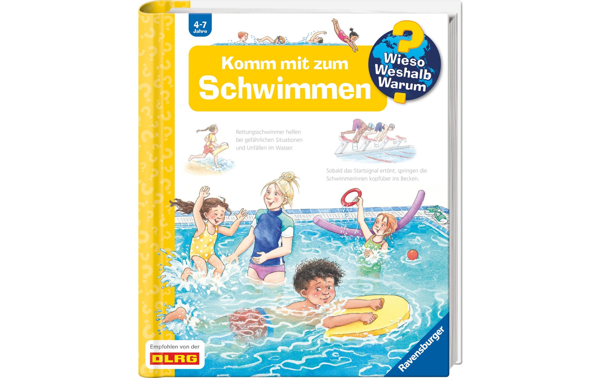 Ravensburger Buch – WWW: Komm mit zum Schwimmen, Spiralbindung, 16 Seiten, Deutsch, 4–7 Jahre