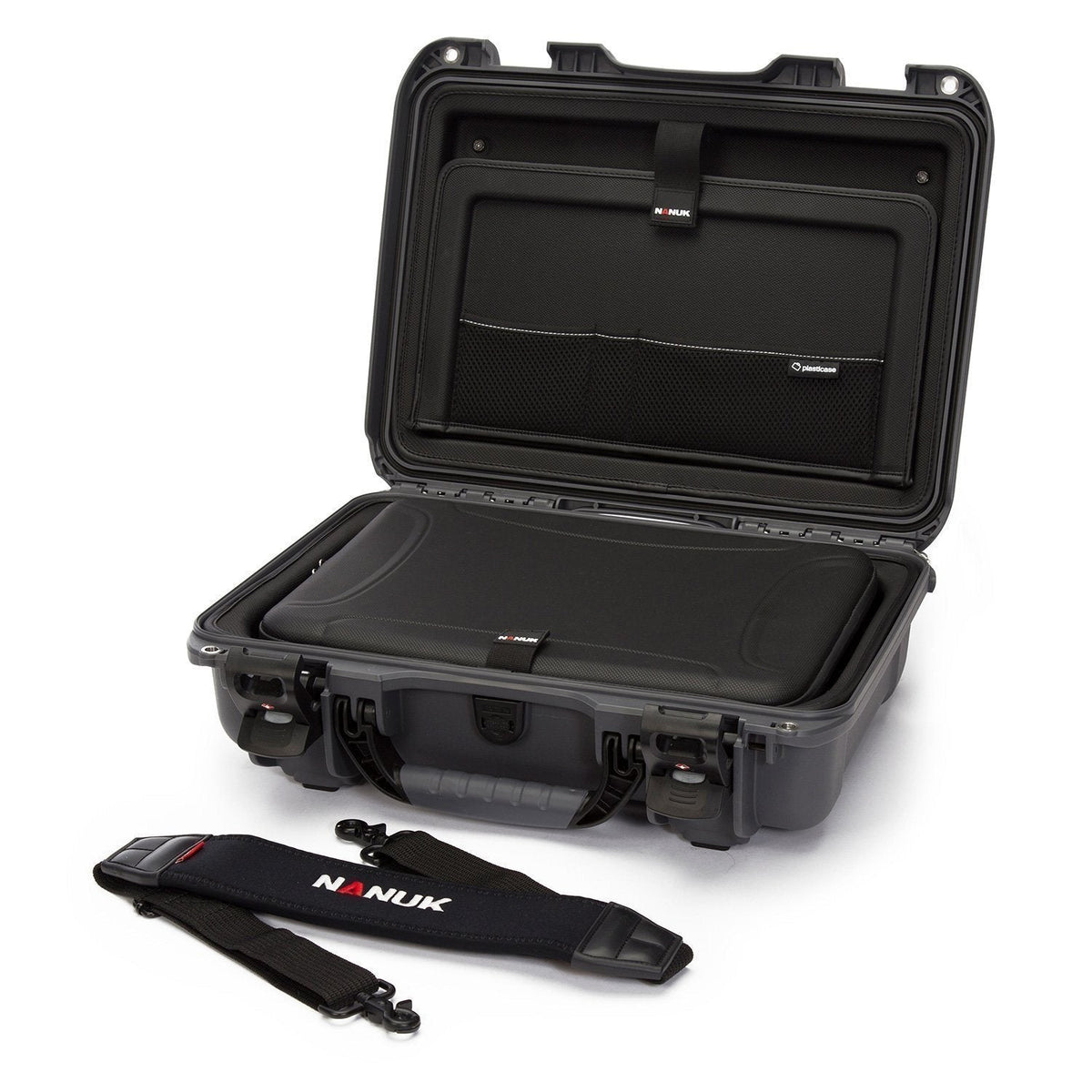 Nanuk 923 Notebook-Tasche – für Notebooks bis 20,1", 16,6 l, Kunststoff, schwarz