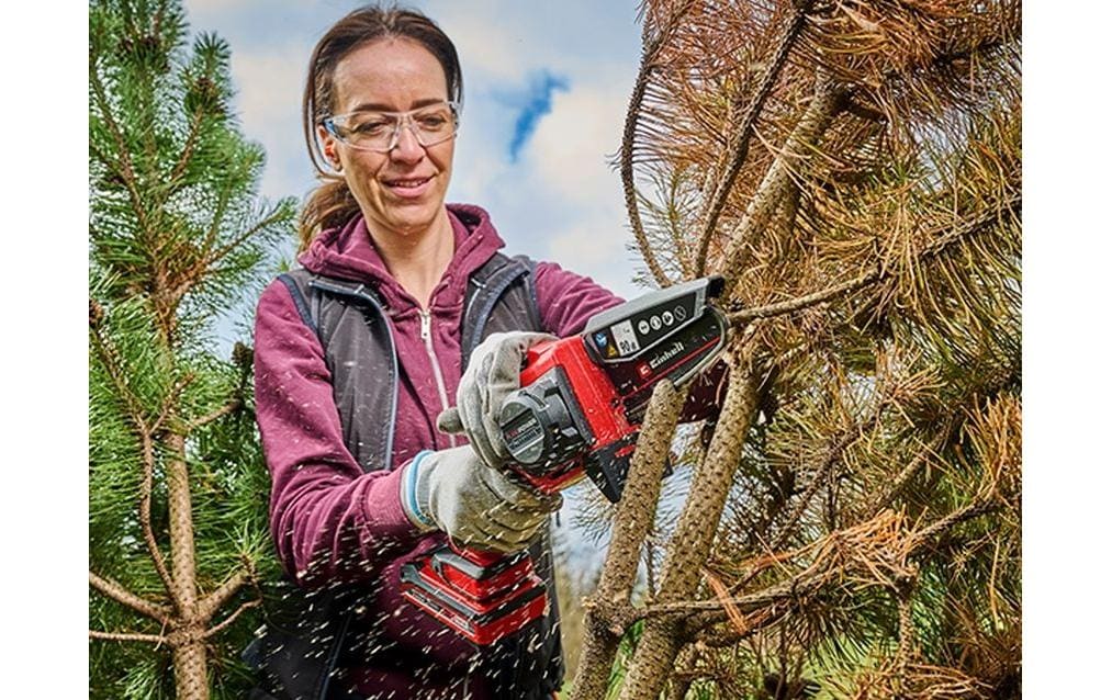 Einhell GE-PS 18/15 Li B Akku-Astkettensäge – Schwertlänge 158 mm, Schnittlänge 125 mm – Solo – Power X-Change