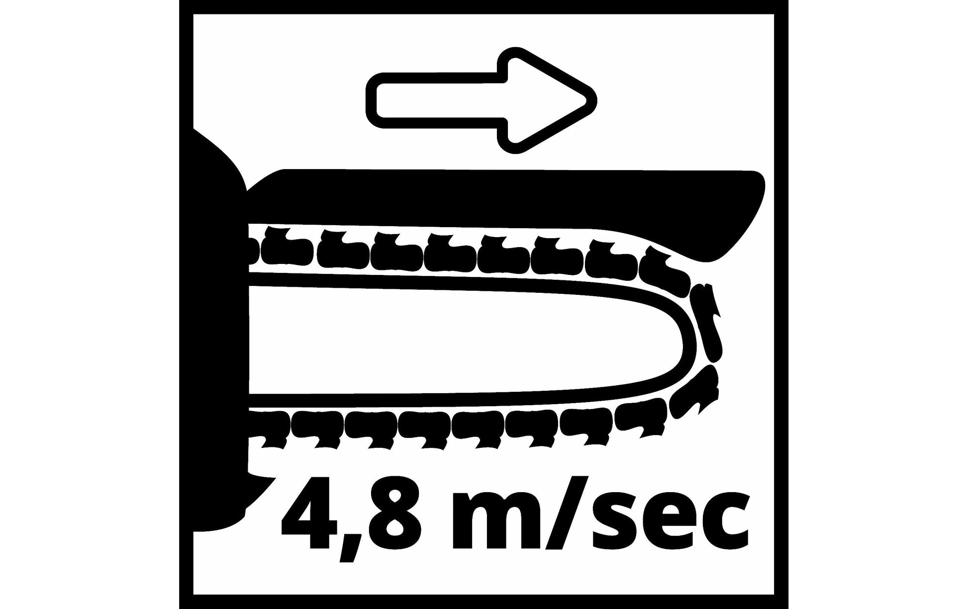 Einhell GE-PS 18/15 Li B Akku-Astkettensäge – Schwertlänge 158 mm, Schnittlänge 125 mm – Solo – Power X-Change