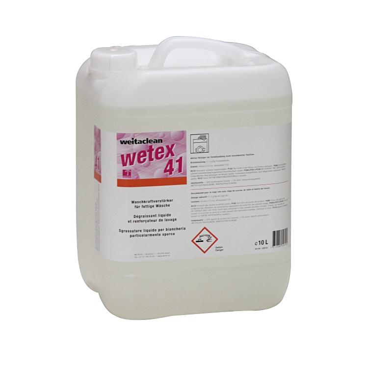 Weitaclean Wetex – Spezialwaschmittel für Vorwäsche 41 – Flüssig – 10 l – Nur für gewerblichen Gebrauch