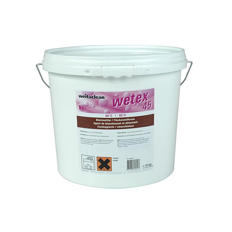 Weitaclean Wetex Fleckenentferner 45 – Pulver – 10 kg – mit Aktivsauerstoff