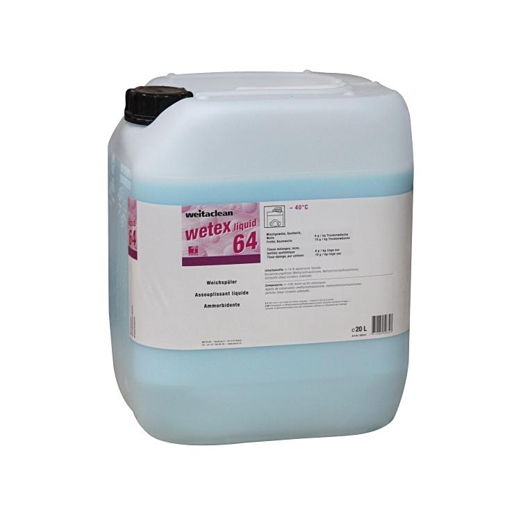 Weitaclean Spezialwaschmittel für Frotté & Bettwäsche Liquid 64 – 20 l