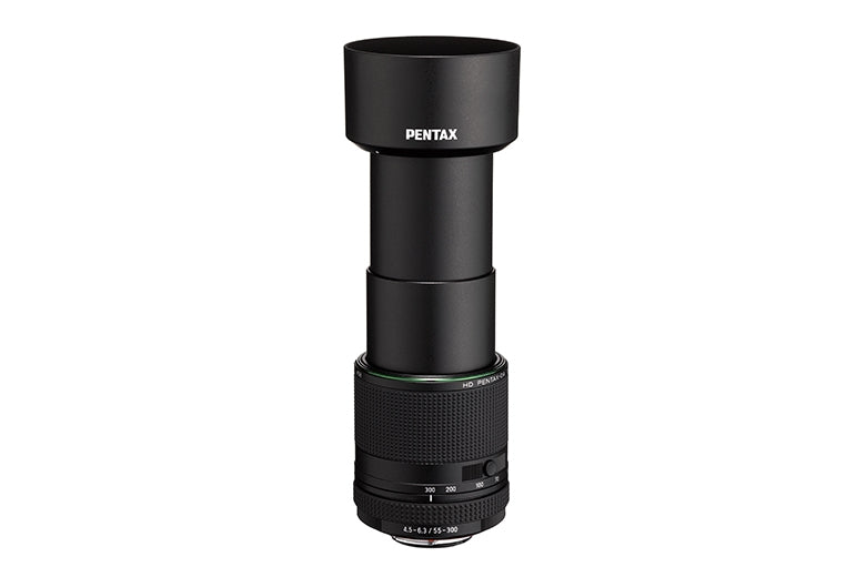 Pentax HD DA 55–300 mm f/4,5–6,3 Teleobjektiv – Pentax K-Bajonett – WR, 58 mm Filter