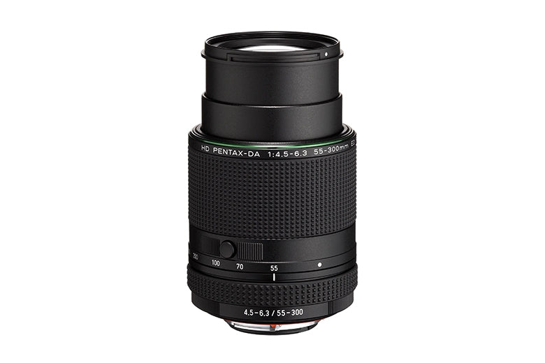 Pentax HD DA 55–300 mm f/4,5–6,3 Teleobjektiv – Pentax K-Bajonett – WR, 58 mm Filter