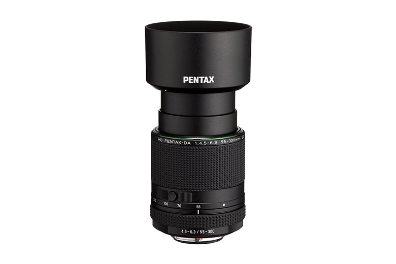 Pentax HD DA 55–300 mm f/4,5–6,3 Teleobjektiv – Pentax K-Bajonett – WR, 58 mm Filter