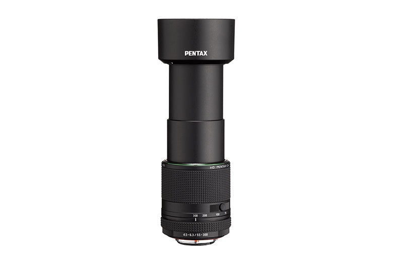 Pentax HD DA 55–300 mm f/4,5–6,3 Teleobjektiv – Pentax K-Bajonett – WR, 58 mm Filter