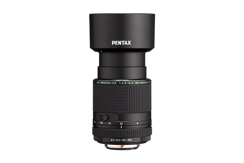Pentax HD DA 55–300 mm f/4,5–6,3 Teleobjektiv – Pentax K-Bajonett – WR, 58 mm Filter