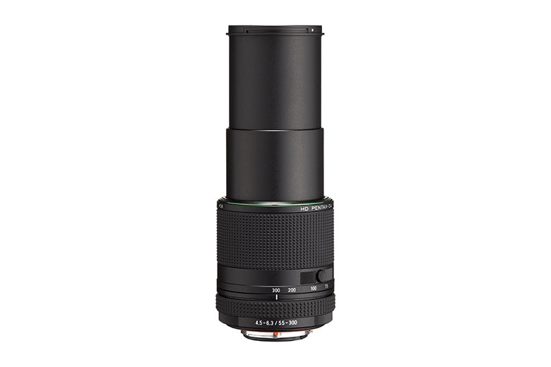 Pentax HD DA 55–300 mm f/4,5–6,3 Teleobjektiv – Pentax K-Bajonett – WR, 58 mm Filter