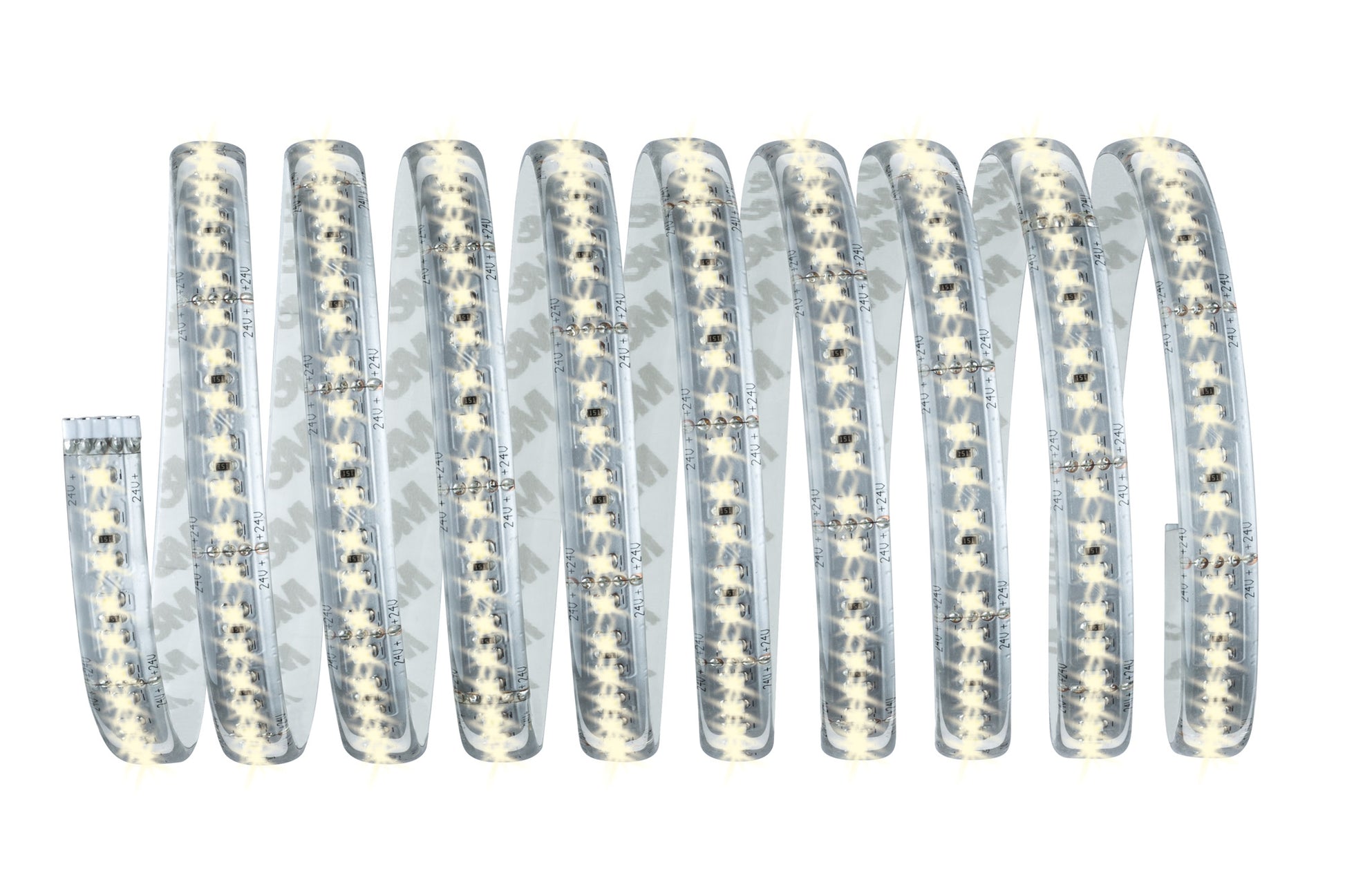 Paulmann LED-Strip MaxLED 1000 – Starterset, 3 m, 3300 lm, 40 W, 2700 K, dimmbar, weiss, inkl. Netzteil
