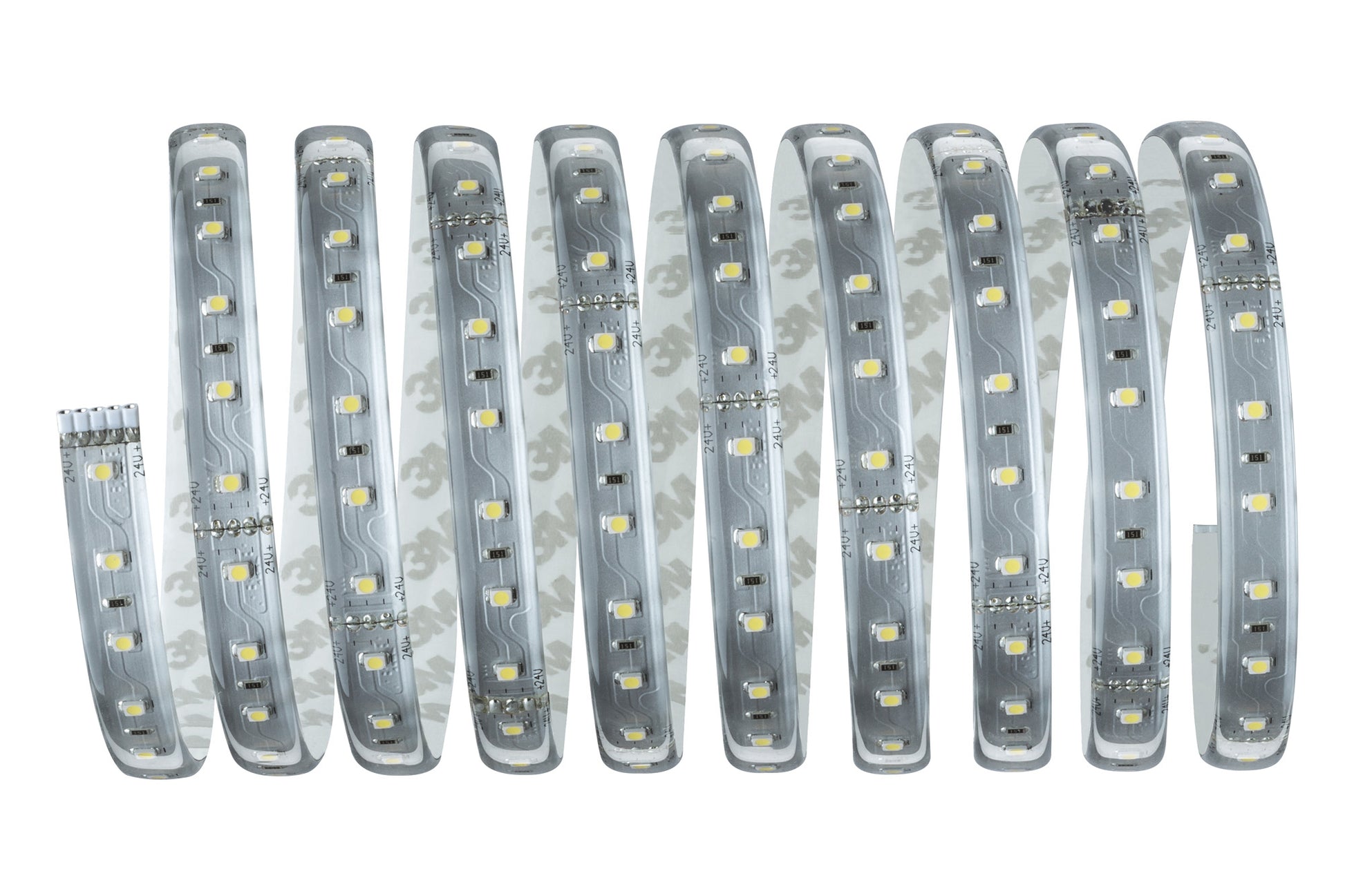 Paulmann LED-Strip MaxLED 500 – Start, 3 m, 1650 lm, 17 W, 6500 K, dimmbar, inkl. Netzteil, weiss