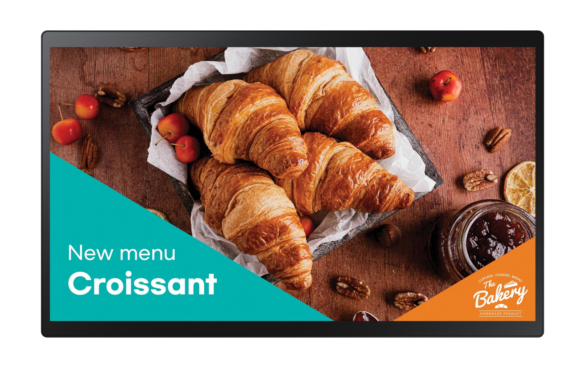 Samsung QB24C-T – Public Display, 24", 16/7, Tizen (SSSP), Mediaplayer integriert, VESA 100 × 100, Schwarz