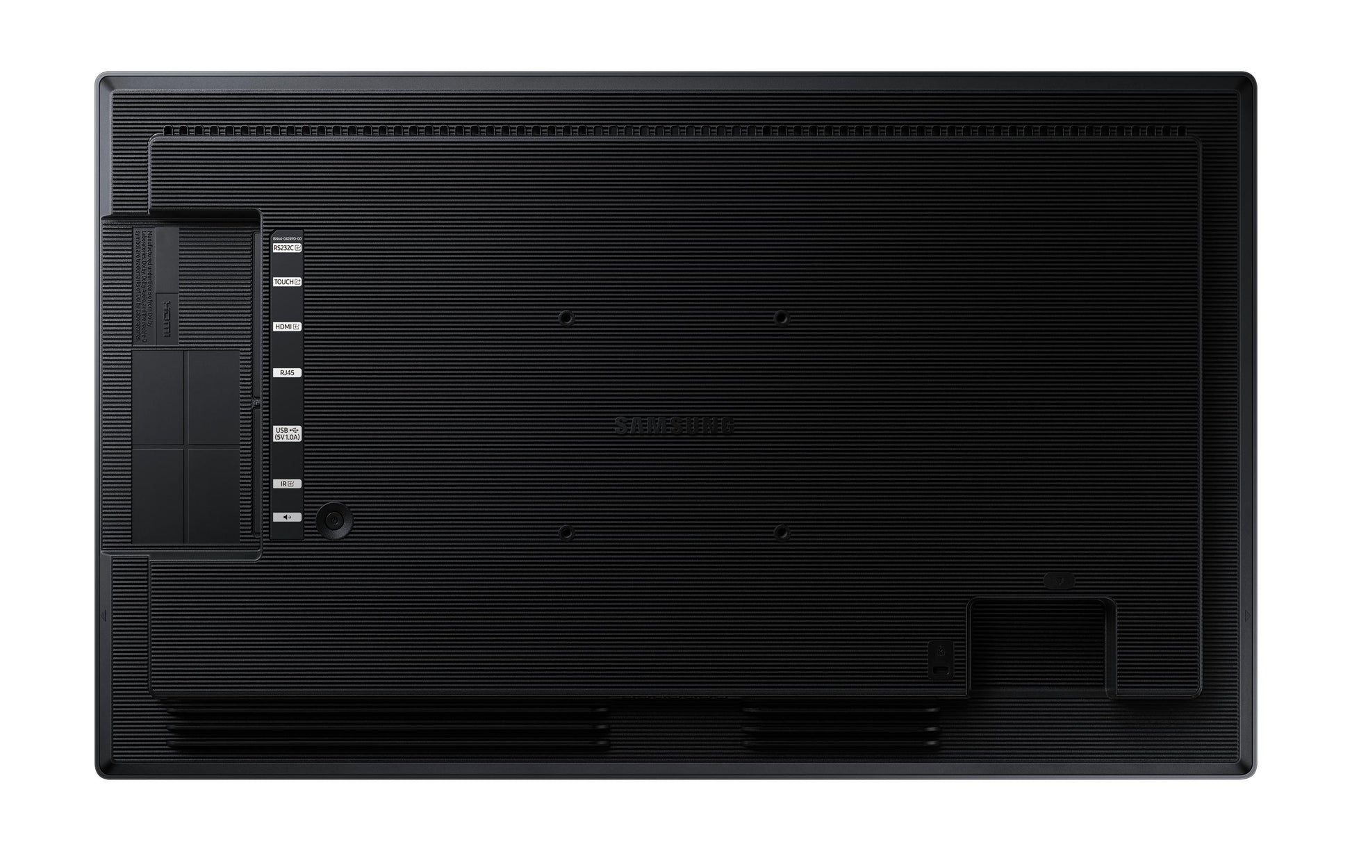 Samsung QB24C-T – Public Display, 24", 16/7, Tizen (SSSP), Mediaplayer integriert, VESA 100 × 100, Schwarz