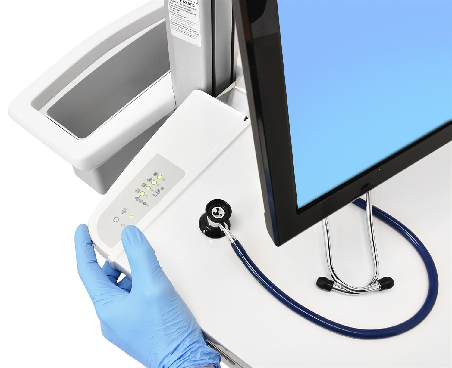 Ergotron StyleView IT-/Medizin-Fahrwagen