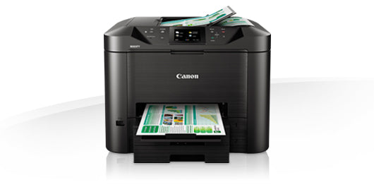 Canon MAXIFY MB5450 – Farbiges Tintenstrahl-MFP A4, 4-in-1 – USB/LAN/WLAN – Duplex, Duplex-ADF – 24 S/W-Seiten pro Minute